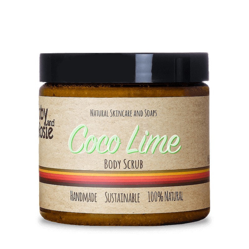 Lime and Coconut Body Scrub Massage 