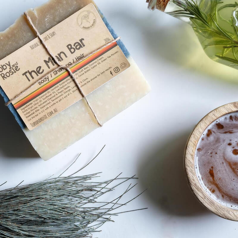 Zero Waste Man Soap Bar